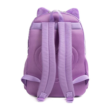 Cargar imagen en el visor de la galería, Morral Gato Morado Set 3 pzs, Lonchera y Cartuchera 40cm - 116706