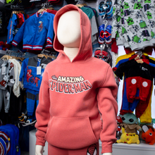 Cargar imagen en el visor de la galería, Conjunto Spiderman Sueter con capucha y Jogger- 116301