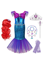 Cargar imagen en el visor de la galería, Disfraz Sirenita con Accesorios - 116818