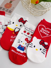 Cargar imagen en el visor de la galería, Medias Kitty Tobilleras- 116357