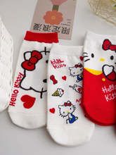 Cargar imagen en el visor de la galería, Medias Kitty Tobilleras- 116357