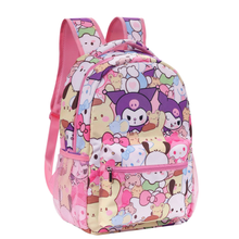 Cargar imagen en el visor de la galería, Morral Sanrio Set 3 pzs, Lonchera y Cartuchera 40cm - 116705