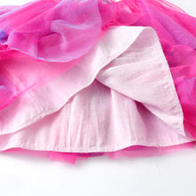 Cargar imagen en el visor de la galería, Vestido Vikita Unicornio Falda Fucsia y Morado - 115822