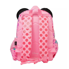 Cargar imagen en el visor de la galería, Morral Minnie Rosada Smiggle con capucha 36cm - 77050
