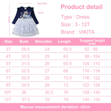 Cargar imagen en el visor de la galería, Vestido Vikita Ratoncita Azul Hada - 116849