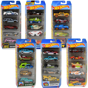 Vehículos Hot Wheels Set de 5 Carros - 116770