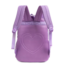 Cargar imagen en el visor de la galería, Morral Gato Morado Set 3 pzs, Lonchera y Cartuchera  40cm - 116706
