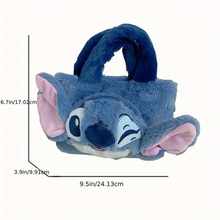 Cargar imagen en el visor de la galería, Cartera Stitch Peluche 23cm - 117068
