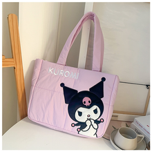 Cargar imagen en el visor de la galería, Cartera Kuromi Tela 33cm - 117069
