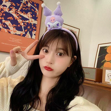 Cargar imagen en el visor de la galería, Cintillo Kuromi Morado - 116472
