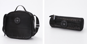 Morral Maleta Set de 3 pzs, Lonchera y cartuchera Negra 43cm -116708
