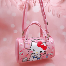 Cargar imagen en el visor de la galería, Cartera Kitty Semi Cuero 21cm - 117072
