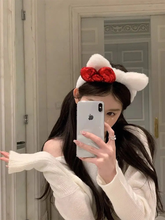 Cargar imagen en el visor de la galería, Cintillo Orejas Kitty - 117259
