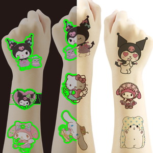 Tattos Niñas Sanrio set de 4 hojas - 116474