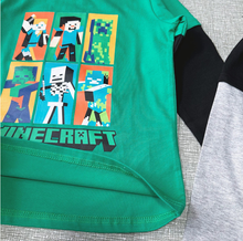 Cargar imagen en el visor de la galería, Franela Minecraft Manga Larga - 117193
