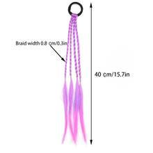 Cargar imagen en el visor de la galería, Colas Trenzas de Cabello de colores - 117264
