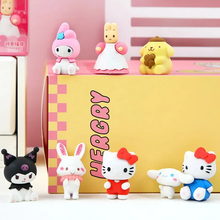 Cargar imagen en el visor de la galería, Borradores Sanrio set de 4pcs - 116480
