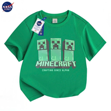 Cargar imagen en el visor de la galería, Franela Minecraft NASA - 116971
