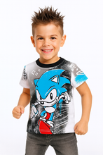 Cargar imagen en el visor de la galería, Franela Sonic Gris - 116872
