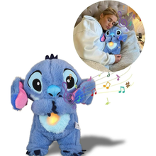 Cargar imagen en el visor de la galería, Peluche Stitch Respira con Luz y Sonido 30cm - 117084
