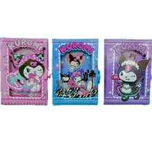 Cargar imagen en el visor de la galería, Libreta Kuromi con Candado - 116482
