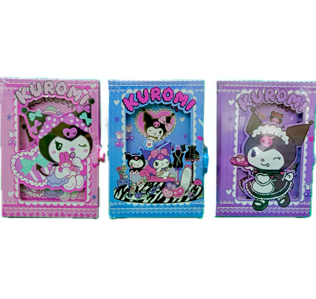 Libreta Kuromi con Candado - 116482