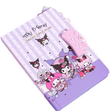Cargar imagen en el visor de la galería, Libreta Kuromi con Clave - 116483
