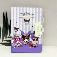 Cargar imagen en el visor de la galería, Libreta Kuromi con Clave - 116483
