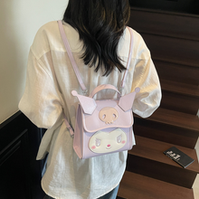 Cargar imagen en el visor de la galería, Morral Cartera Kuromi Semi cuero - 117275
