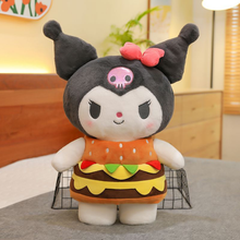 Cargar imagen en el visor de la galería, Peluche Kuromi Hamburguesa 45cm - 117624

