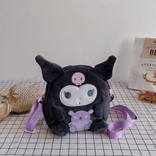 Cargar imagen en el visor de la galería, Cartera Kuromi Peluche - 116494
