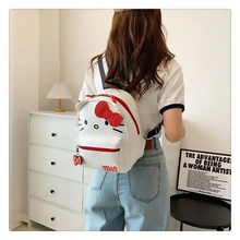 Cargar imagen en el visor de la galería, Morral Kitty semi cuero 28cm- 116498
