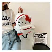 Cargar imagen en el visor de la galería, Morral Kitty semi cuero 28cm- 116498
