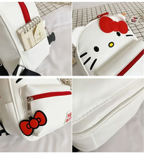 Cargar imagen en el visor de la galería, Morral Kitty semi cuero 28cm- 116498
