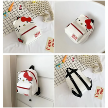 Cargar imagen en el visor de la galería, Morral Kitty semi cuero 28cm- 116498
