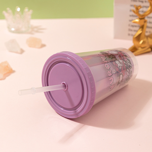 Vaso Kuromi con tapa 450ml - 116500