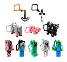 Cargar imagen en el visor de la galería, Llavero Minecraft Figura - 116407
