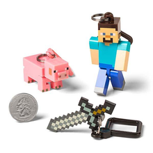 Cargar imagen en el visor de la galería, Llavero Minecraft Figura - 116407
