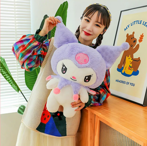 Peluche Kuromi Morado 25cm- 116510