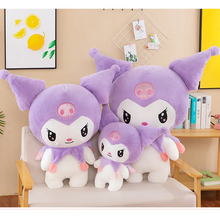Cargar imagen en el visor de la galería, Peluche Kuromi Morado 25cm- 116510
