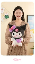 Cargar imagen en el visor de la galería, Peluche Kuromi Morado 40cm- 116512
