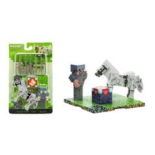Cargar imagen en el visor de la galería, Legos Magneticos Minecraft - 117553
