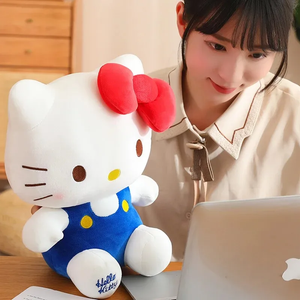 Peluche Kitty Lazo Rojo 45 cm- 116519