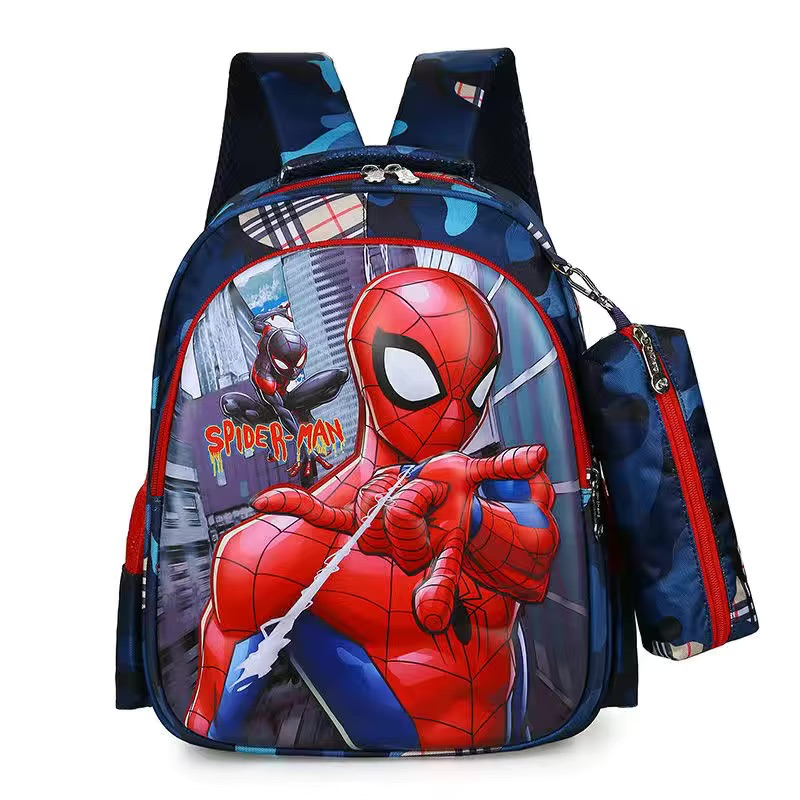 Morral Spiderman con Cartuchera  37cm - 116652