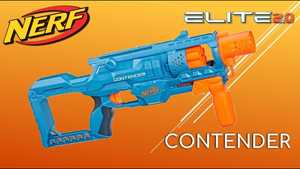 Lanzador de dardos Nerf Elite con 6 dardos - 116780