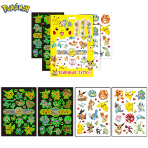 Tattos Pikachu Set de 4 hojas - 116409