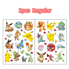 Cargar imagen en el visor de la galería, Tattos Pikachu Set de 4 hojas - 116409
