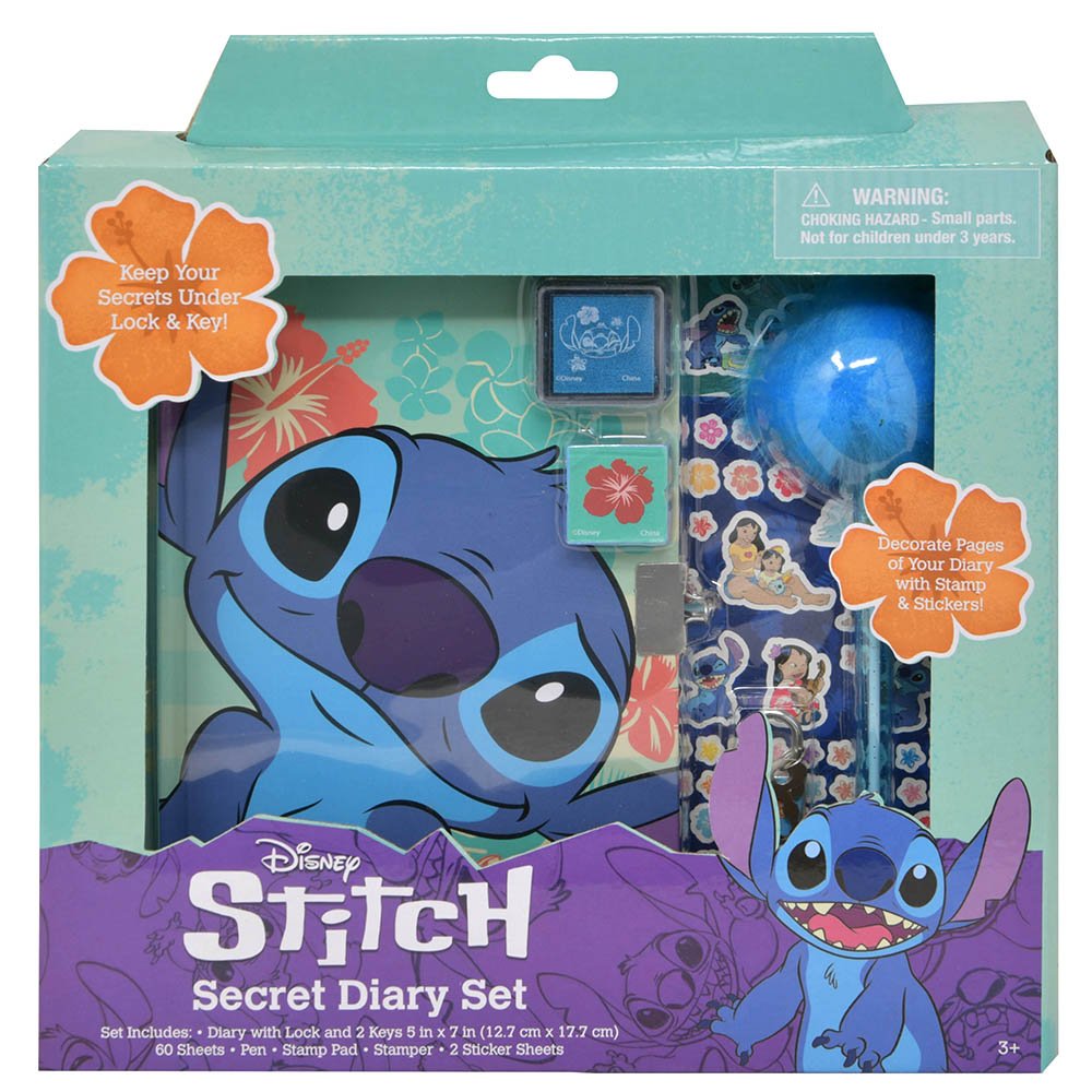 Set diario en caja Stitch - 115084