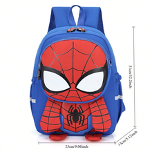 Cargar imagen en el visor de la galería, Morral Spiderman Rostro y Brazos 3D 31cm - 117022

