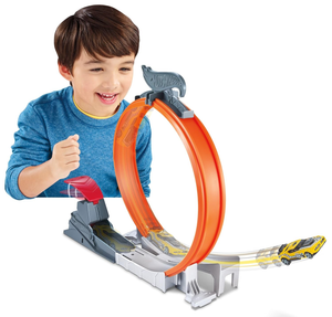 Pista y Carro Hot Wheels Stunt Track pequeña - 116781